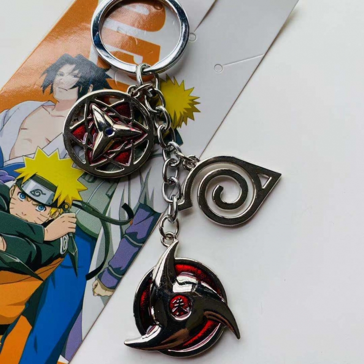 Naruto Animation peripheral metal Key Chain  style C