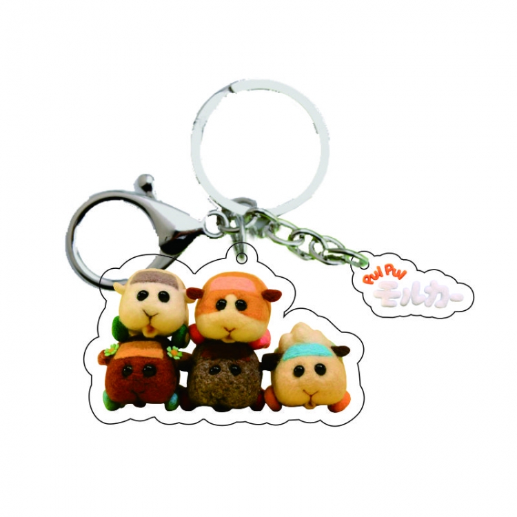 PUI PUI Anime  Acrylic keychain pendant price for 5 pcs  C144