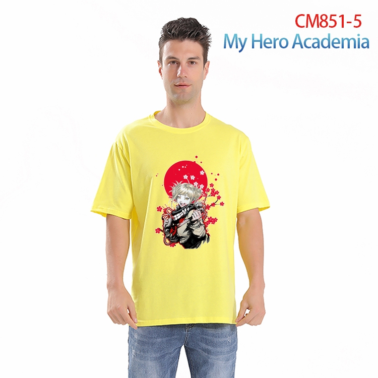My Hero Academia Printed short-sleeved cotton T-shirt from S to 4XL CM-851-5