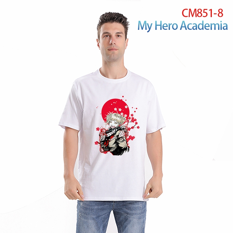 My Hero Academia Printed short-sleeved cotton T-shirt from S to 4XL CM-851-8