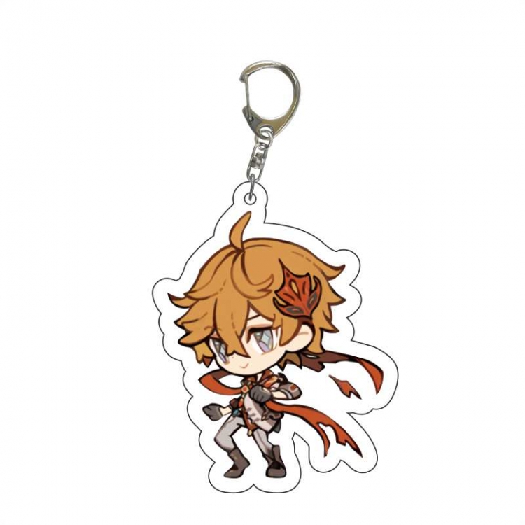 Genshin Impact    Anime acrylic Key Chain  price for 5 pcs  7013