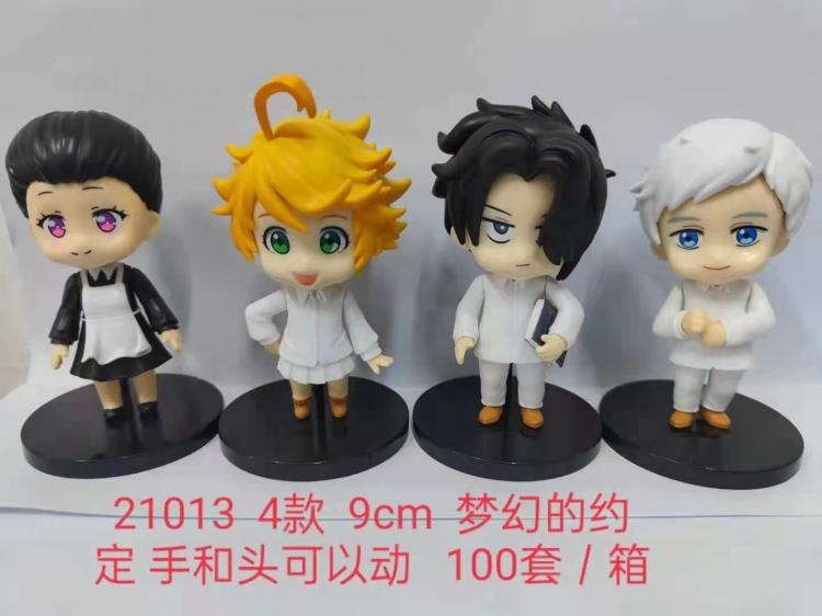 The Promised Neverland Bagged figure model A set of  4