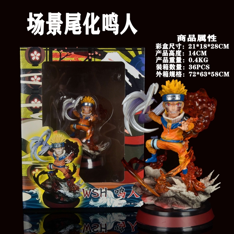 Naruto Boxed Figure Decoration Model