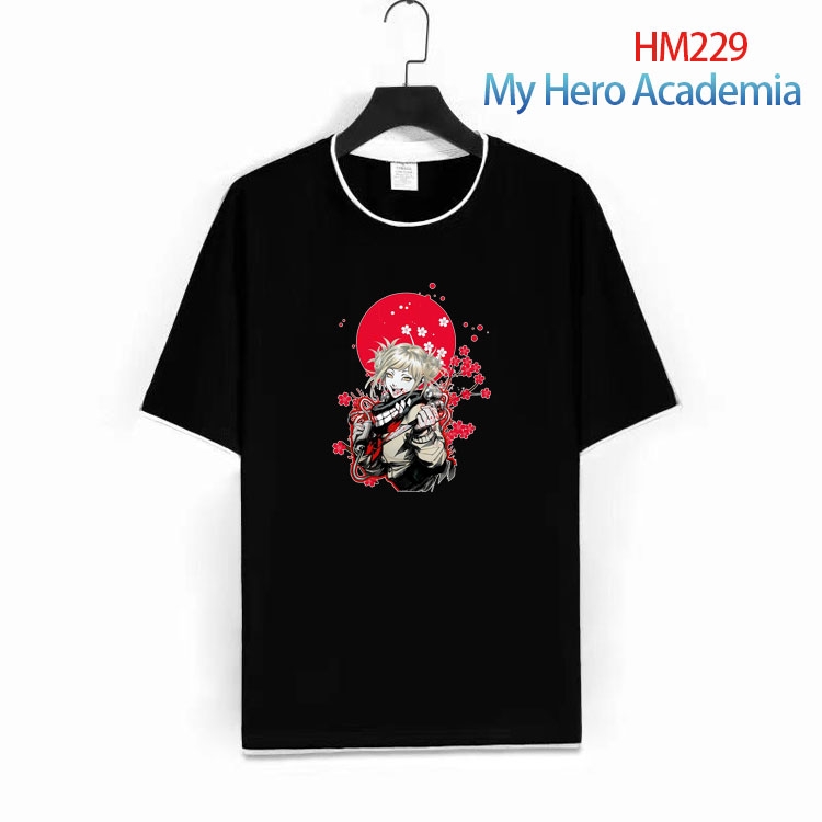 My Hero AcademiaCotton round neck short sleeve T-shirt from S to 4XL HM-229-1