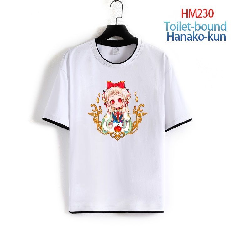 Toilet-bound Hanako-kun Cotton round neck short sleeve T-shirt from S to 4XL 君 HM-230-2