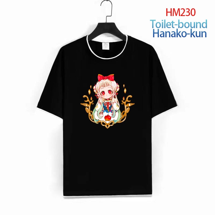 Toilet-bound Hanako-kun Cotton round neck short sleeve T-shirt from S to 4XL HM-230-1