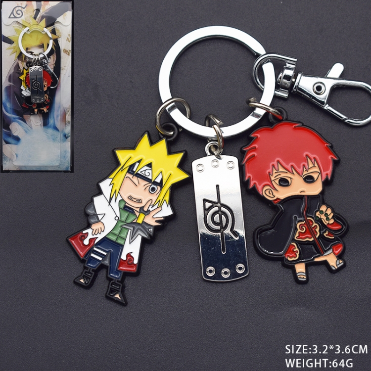 Naruto  Anime skewers keychain pendant