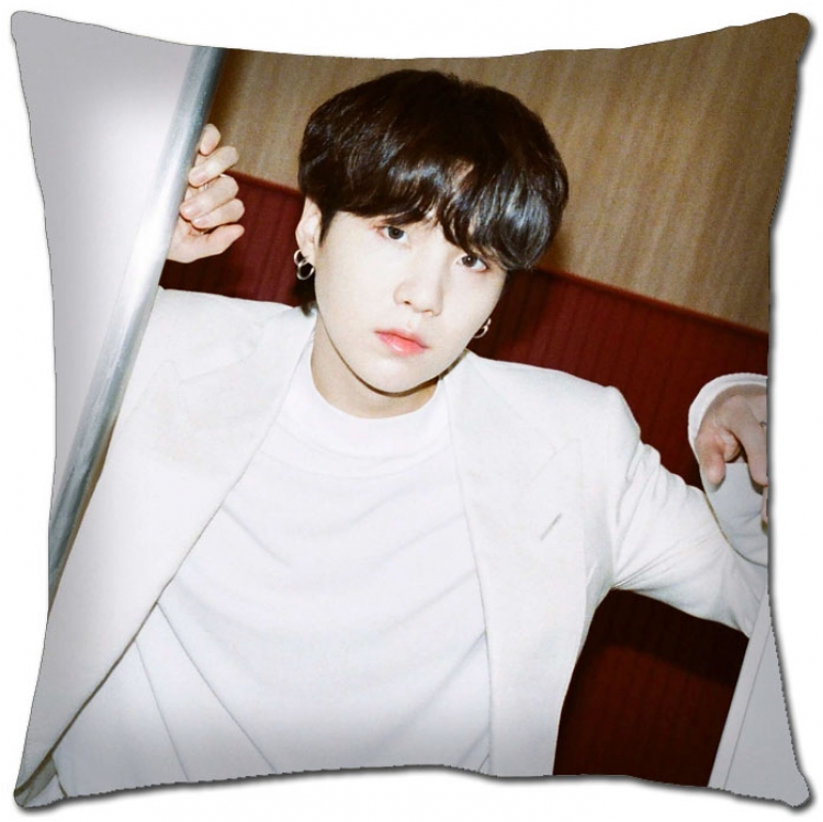 BTS Star movie square full-color pillow cushion 45X45CM NO FILLING BS-1389