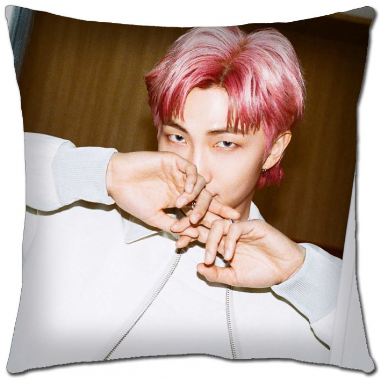 BTS Star movie square full-color pillow cushion 45X45CM NO FILLING BS-1387