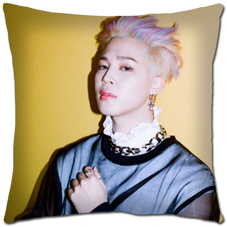 BTS Star movie square full-color pillow cushion 45X45CM NO FILLING   BS-1383