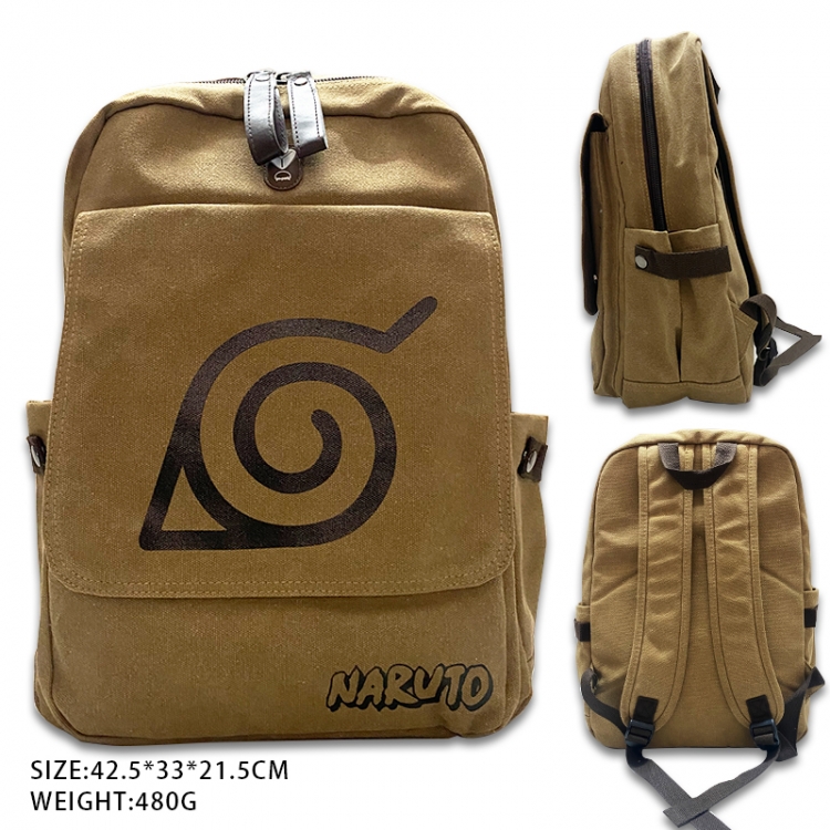 Naruto Animation peripheral printing student backpack school bag 42.5X33X21.5M