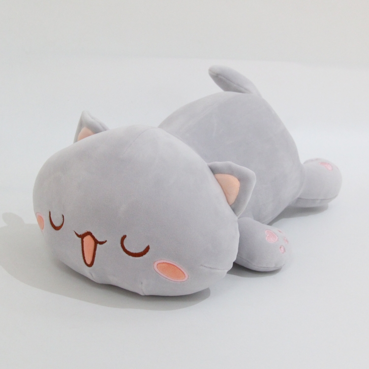 Cat Stretch cloth space cotton plush toy sleeping pillow 30x19x12cm 0.185kg