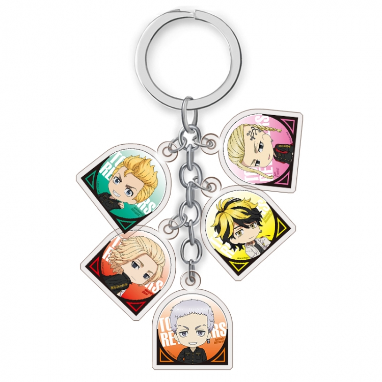 Tokyo Revengers Anime acrylic Key Chain Ornaments price for 5 pcs A259