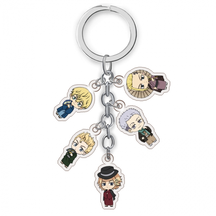 Tokyo Revengers Anime acrylic Key Chain Ornaments price for 5 pcs A254