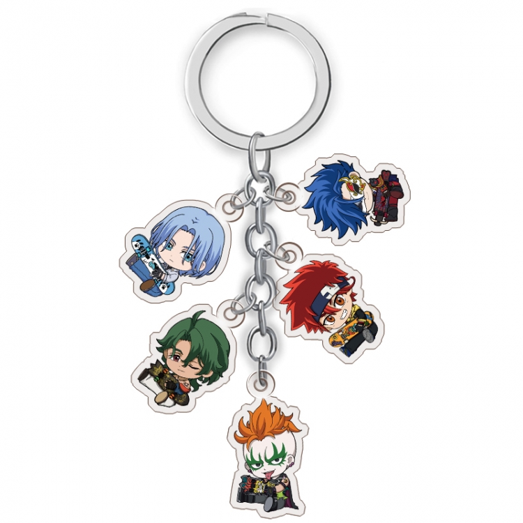 SK∞  Anime acrylic Key Chain Ornaments price for 5 pcs A263