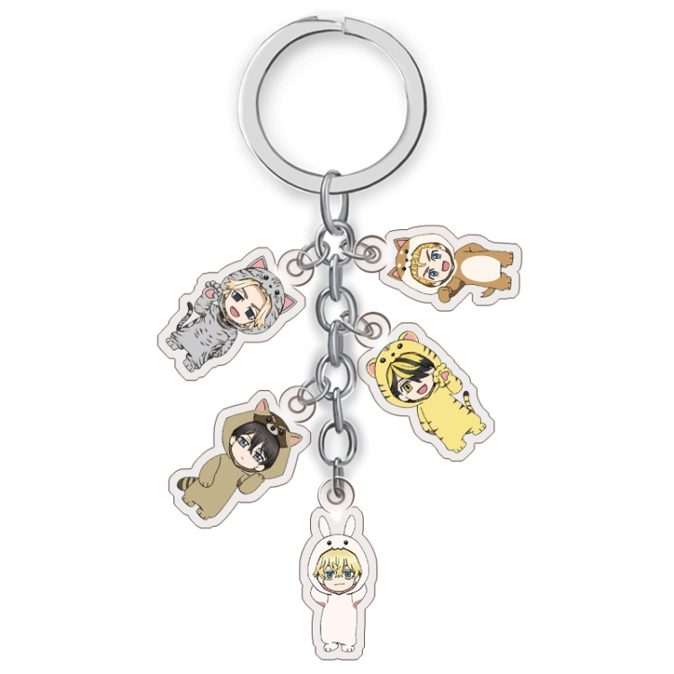 Tokyo Revengers Anime acrylic Key Chain Ornaments price for 5 pcs A248