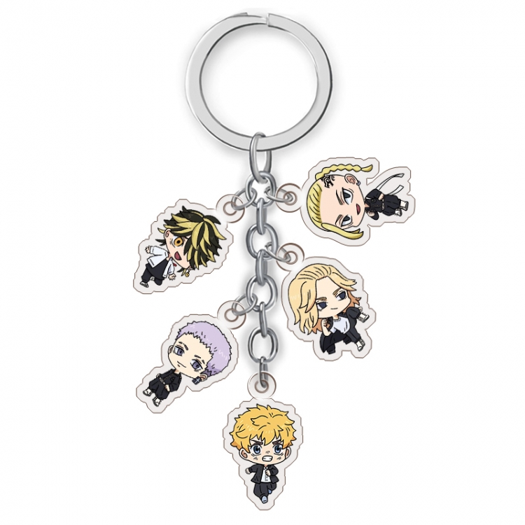 Tokyo Revengers Anime acrylic Key Chain Ornaments price for 5 pcs A255