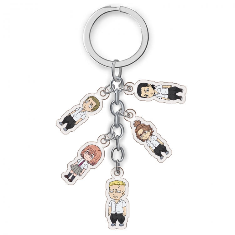 Tokyo Revengers Anime acrylic Key Chain Ornaments price for 5 pcs A257