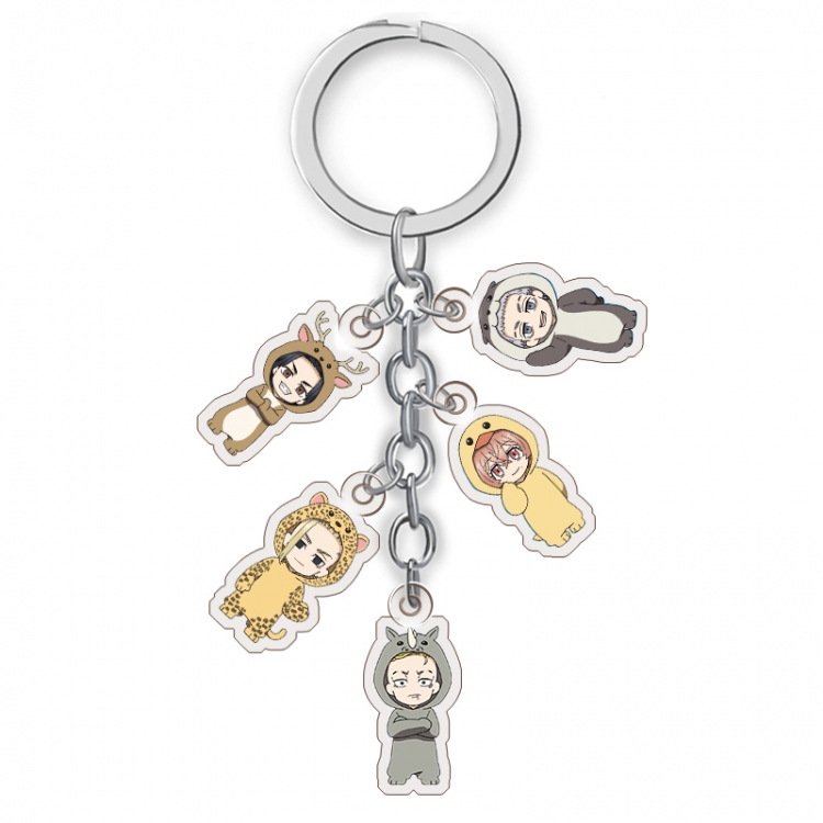 Tokyo Revengers Anime acrylic Key Chain Ornaments price for 5 pcs A249
