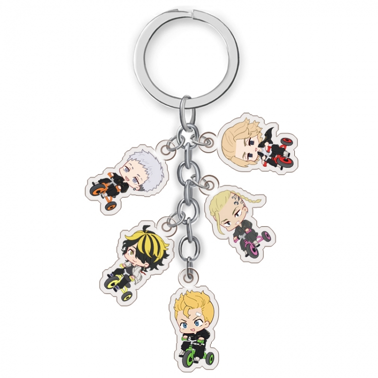 Tokyo Revengers Anime acrylic Key Chain Ornaments price for 5 pcs A258