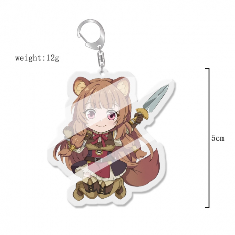 Tate no Yuusha no Nariagari  Anime acrylic Key Chain price for 5 pcs  7538