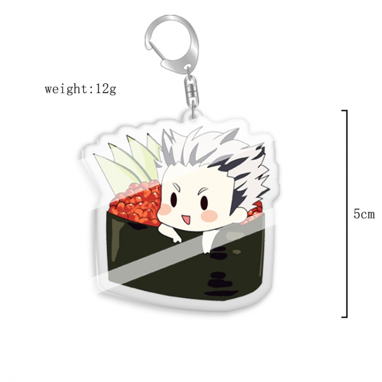 Haikyuu!! Anime acrylic Key Chain price for 5 pcs  7548