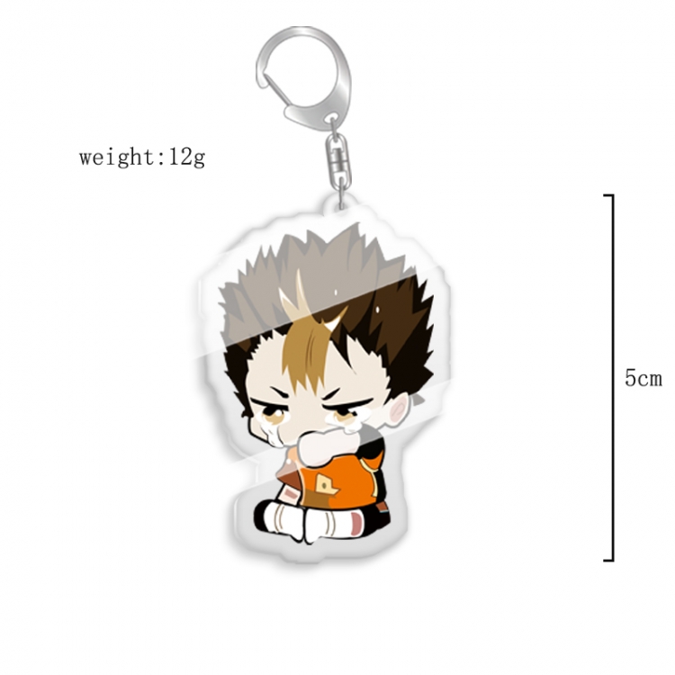 Haikyuu!! Anime acrylic Key Chain price for 5 pcs  7776