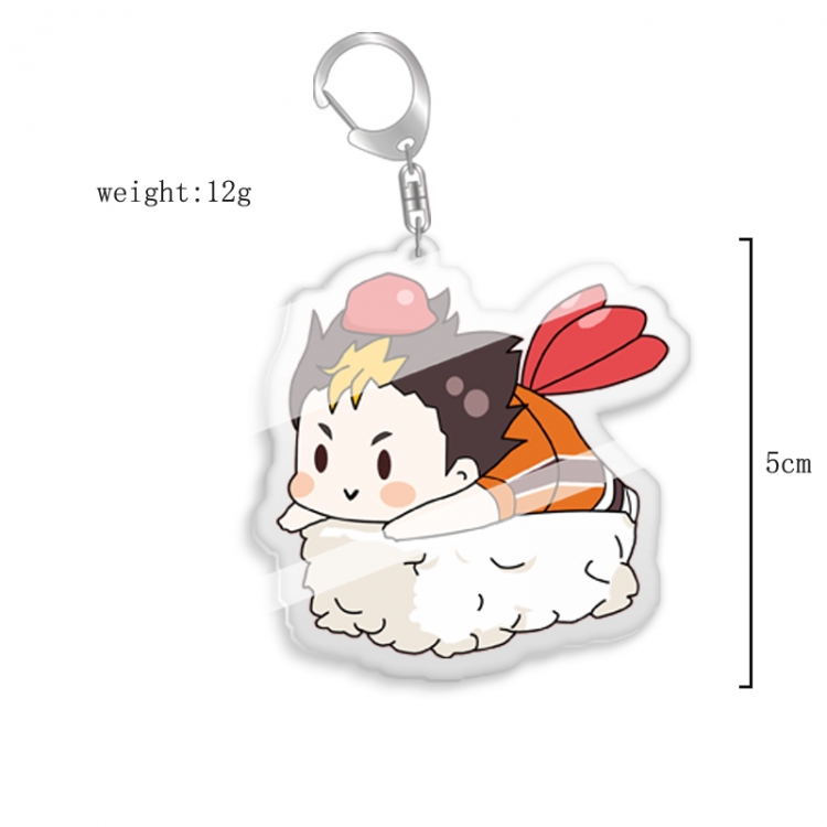 Haikyuu!! Anime acrylic Key Chain price for 5 pcs 7550