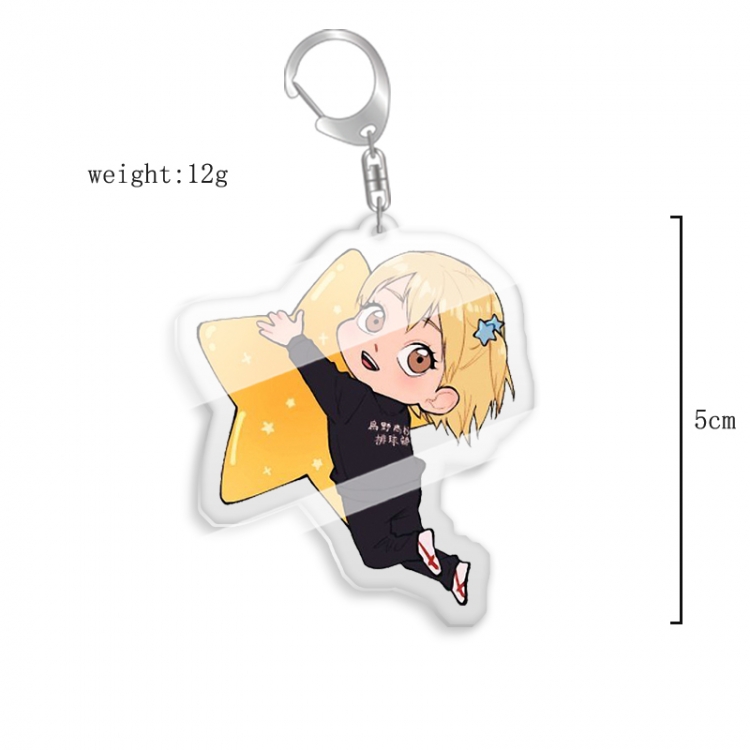 Haikyuu!! Anime acrylic Key Chain price for 5 pcs  7649