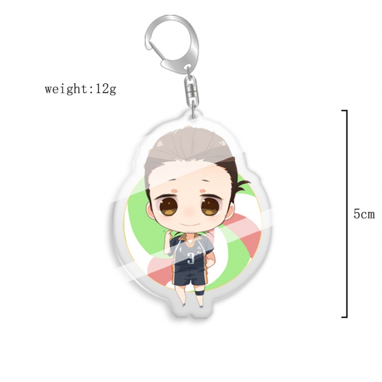 Haikyuu!! Anime acrylic Key Chain price for 5 pcs 7637