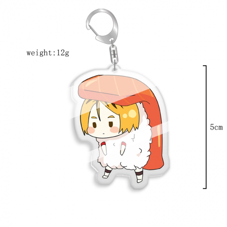 Haikyuu!! Anime acrylic Key Chain price for 5 pcs 7554