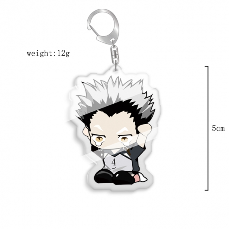 Haikyuu!! Anime acrylic Key Chain price for 5 pcs  7781