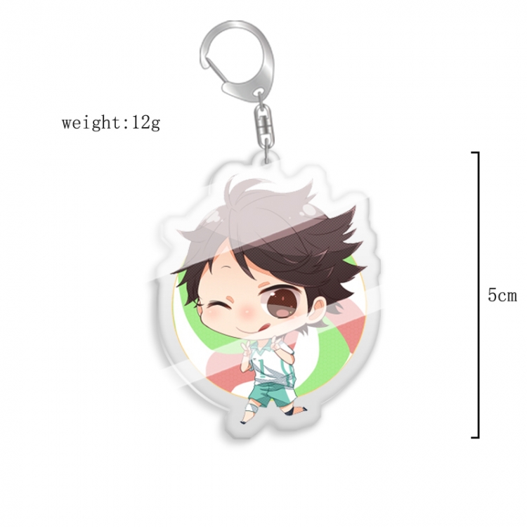 Haikyuu!! Anime acrylic Key Chain price for 5 pcs  7638