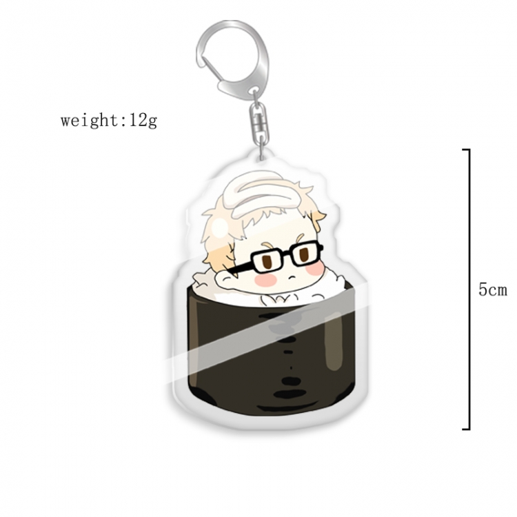 Haikyuu!! Anime acrylic Key Chain price for 5 pcs  7547