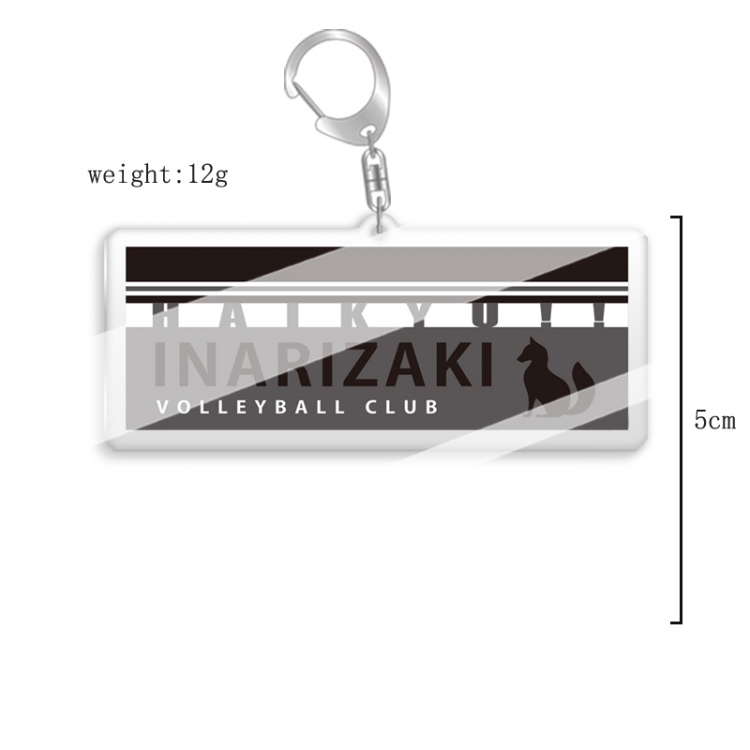 Haikyuu!! Anime acrylic Key Chain price for 5 pcs  7662