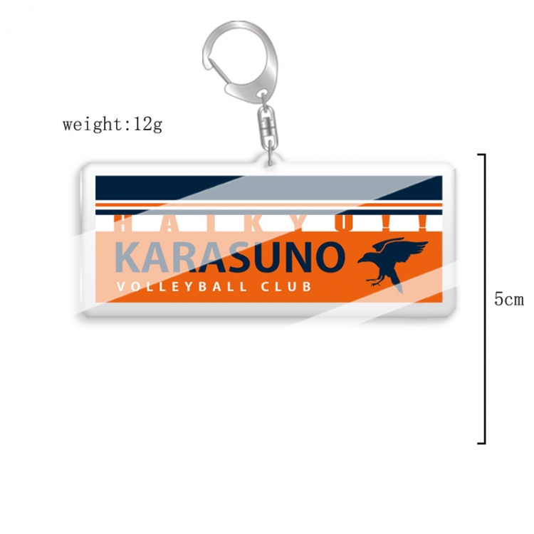 Haikyuu!! Anime acrylic Key Chain price for 5 pcs 7657