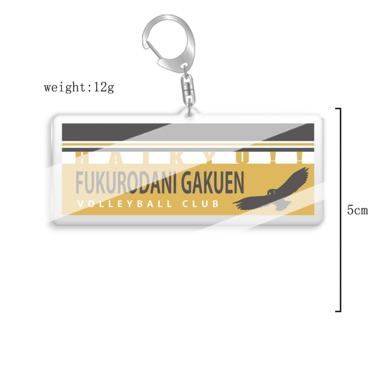 Haikyuu!! Anime acrylic Key Chain price for 5 pcs 7660