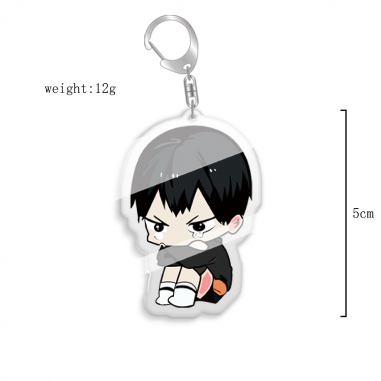 Haikyuu!! Anime acrylic Key Chain price for 5 pcs 7778