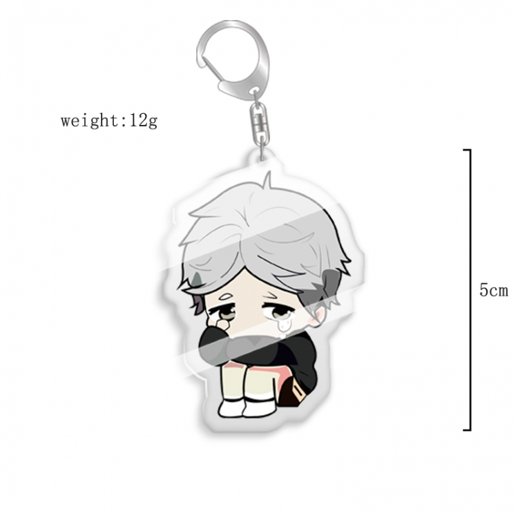 Haikyuu!! Anime acrylic Key Chain price for 5 pcs  7777