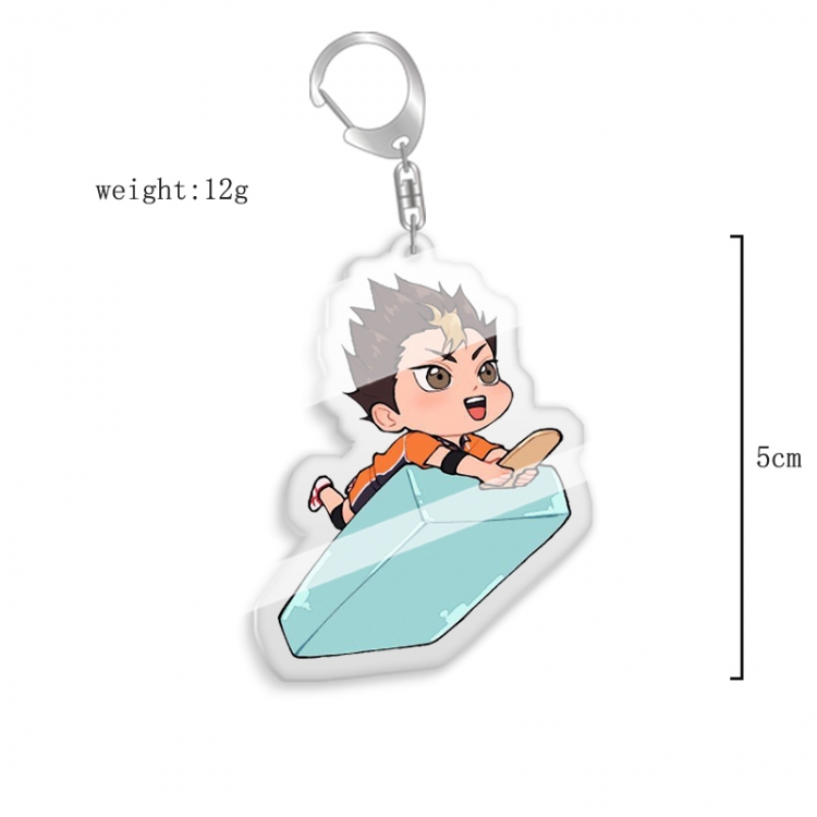 Haikyuu!! Anime acrylic Key Chain price for 5 pcs  7643