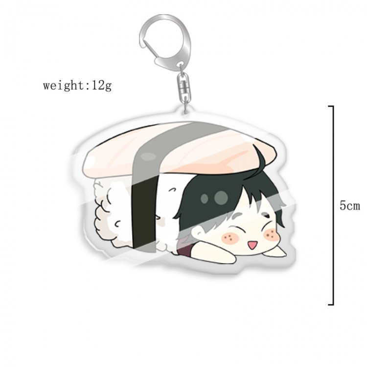 Haikyuu!! Anime acrylic Key Chain price for 5 pcs  7549