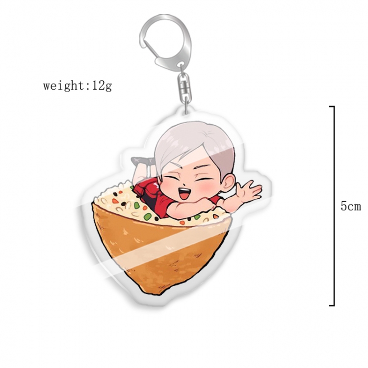 Haikyuu!! Anime acrylic Key Chain price for 5 pcs  7652