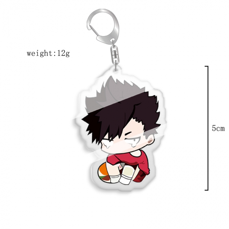 Haikyuu!! Anime acrylic Key Chain price for 5 pcs  7784