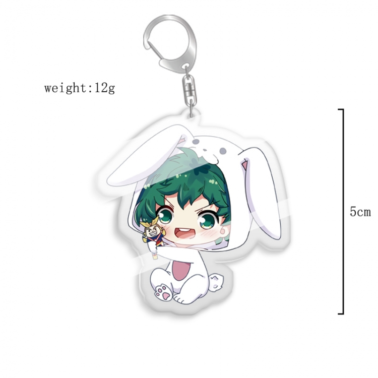 My Hero Academia Anime acrylic Key Chain price for 5 pcs  7693