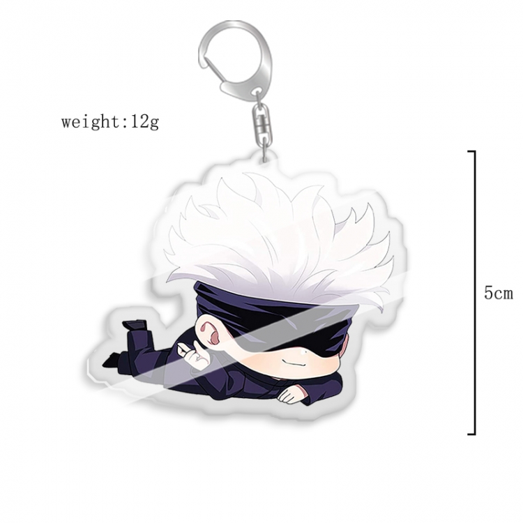 Jujutsu Kaisen  Anime acrylic Key Chain price for 5 pcs  7613