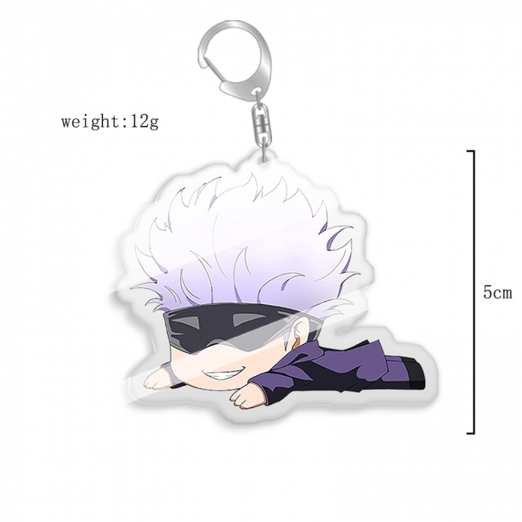 Jujutsu Kaisen  Anime acrylic Key Chain price for 5 pcs  7618