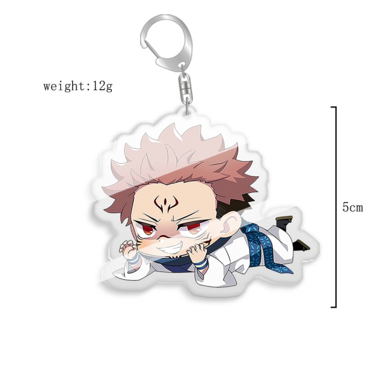 Jujutsu Kaisen  Anime acrylic Key Chain price for 5 pcs  7625