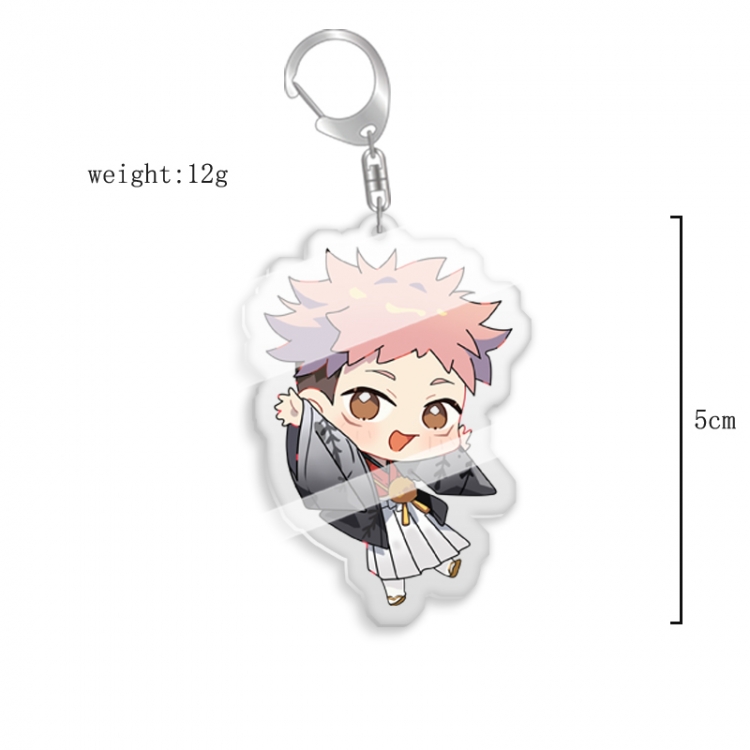 Jujutsu Kaisen  Anime acrylic Key Chain price for 5 pcs  7688