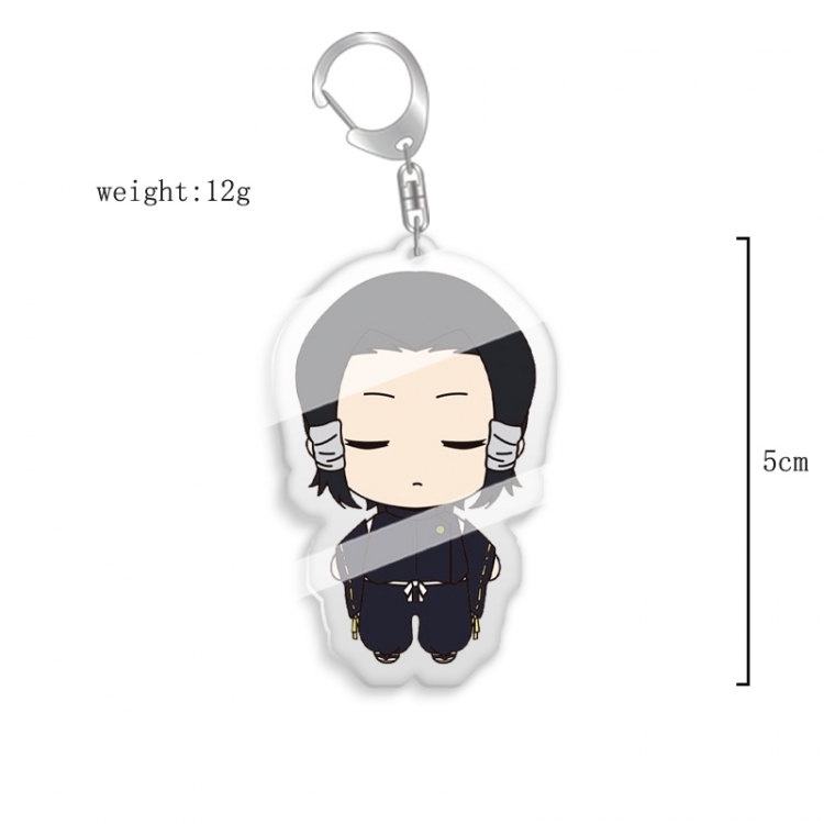 Jujutsu Kaisen  Anime acrylic Key Chain price for 5 pcs  7577