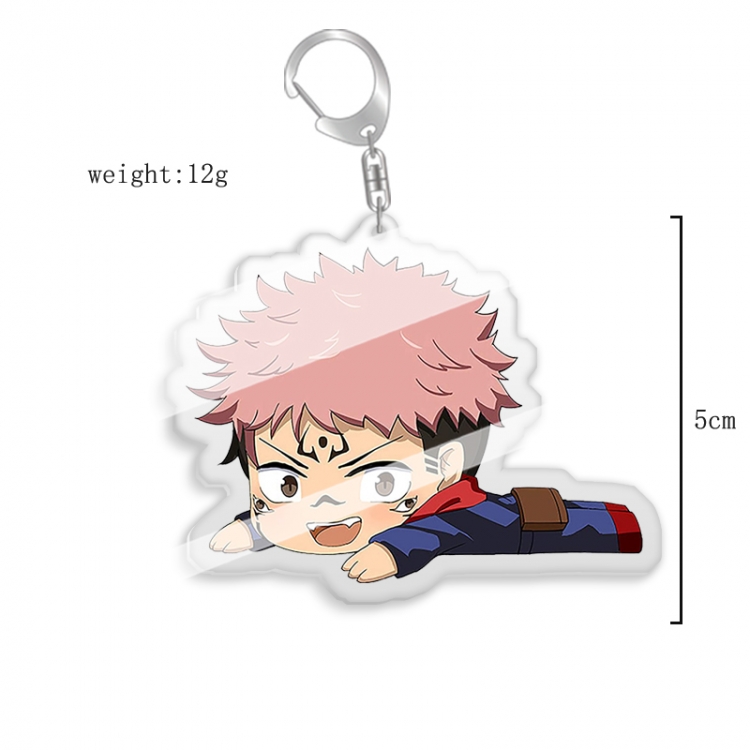 Jujutsu Kaisen  Anime acrylic Key Chain price for 5 pcs  7620